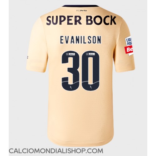 Maglie da calcio Porto Evanilson #30 Seconda Maglia 2023-24 Manica Corta